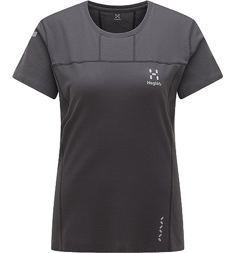 Haglöfs 605225_2AT L.I.M Strive Tee Women T-Shirt Damen Magnetite Größe S von Haglöfs