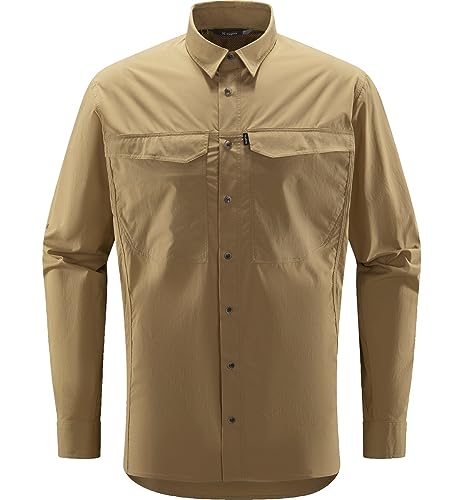 Haglöfs 605333_7 SALO LS Shirt Men T-Shirt Herren Sand Größe L von Haglöfs