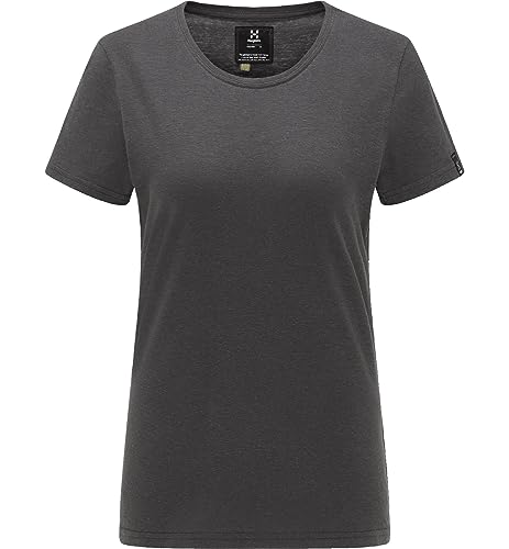 Haglöfs 605440_2AT TRÄD Tee Women T-Shirt Damen Magnetite Größe M von Haglöfs