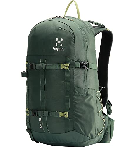 Haglöfs Bäck 28 Grün - Vielseitiger funktioneller Wanderrucksack, 28l, Größe 28l - Farbe Fjell Green - Thyme Green von Haglöfs