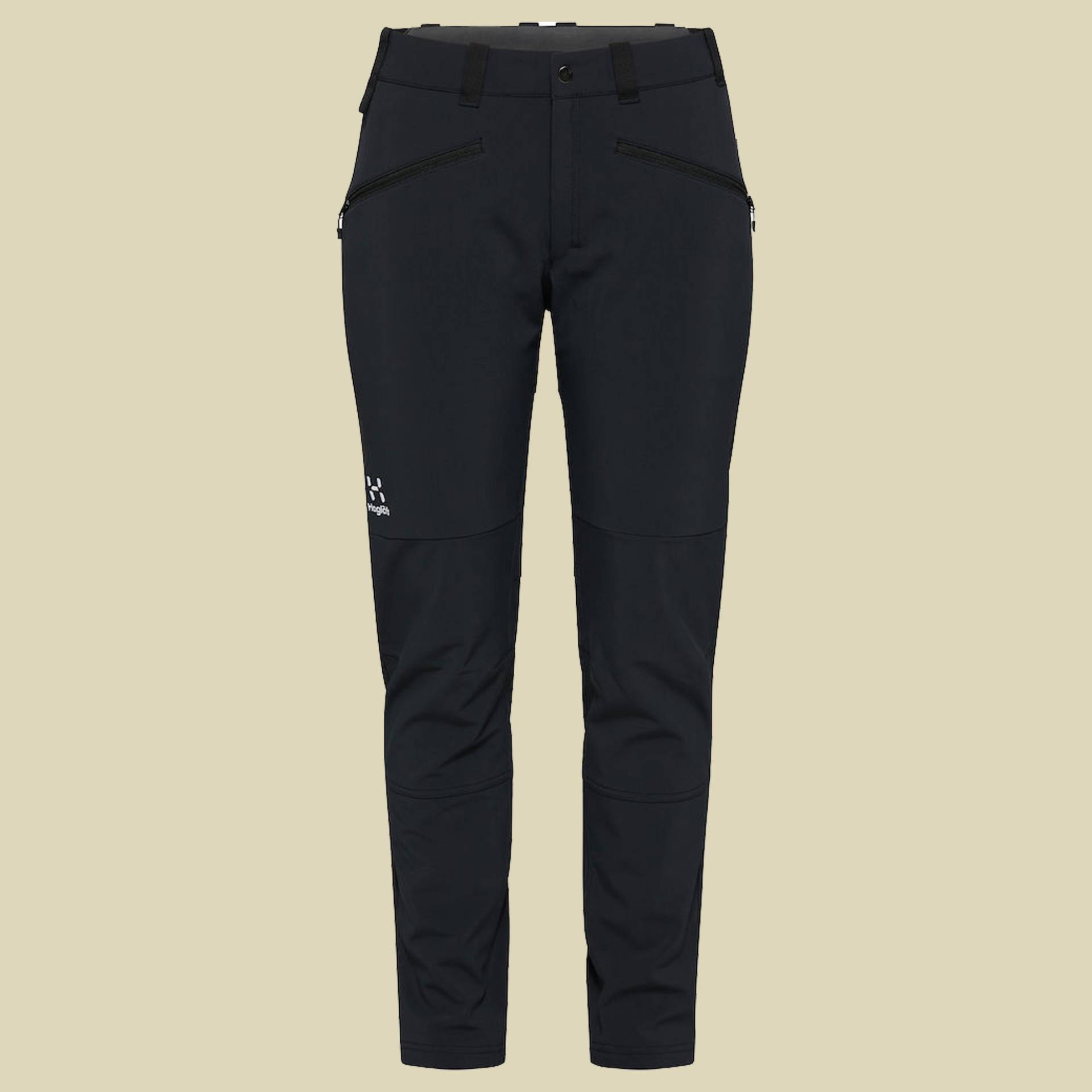 Chilly Softshell Pant Women Größe 40 Farbe true black von Haglöfs