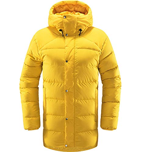 Haglöfs Daunenjacke Frauen Näs Down Jacket Insulating, atmungsaktiv, wasserabweisend Pumpkin Yellow S S von Haglöfs