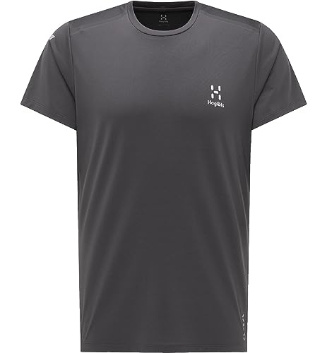 Haglöfs L.i.m Tech Tee Men T-Shirt für Herren, Magnetite, S von Haglöfs