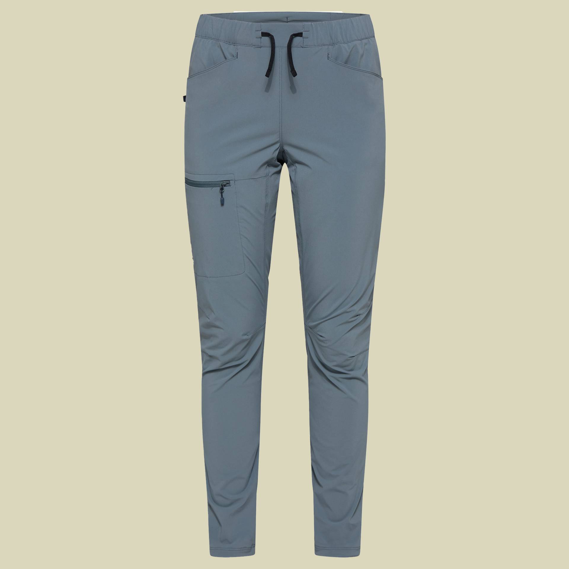 ROC Lite Slim Pant Women Größe 42 Farbe steel blue von Haglöfs