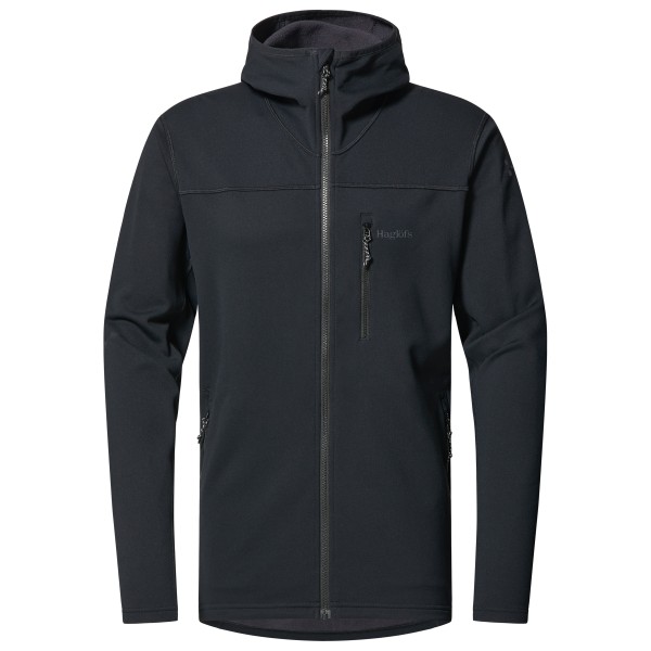 Haglöfs - Rosson Mid Hood - Fleecejacke Gr M schwarz von Haglöfs