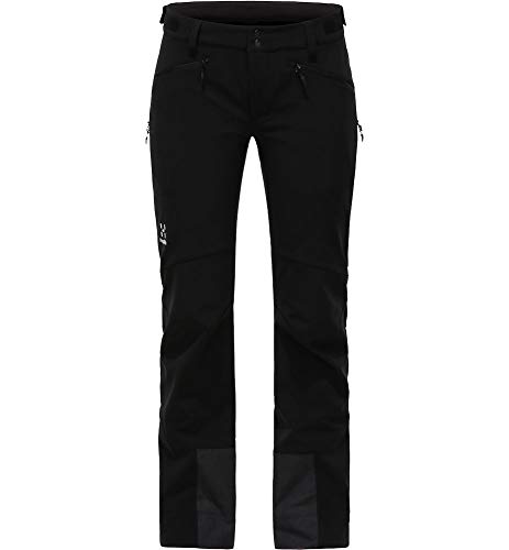 Haglöfs Softshellhose Frauen Rando Flex Pant wasserabweisend, elastisch True Black 36 36 von Haglöfs