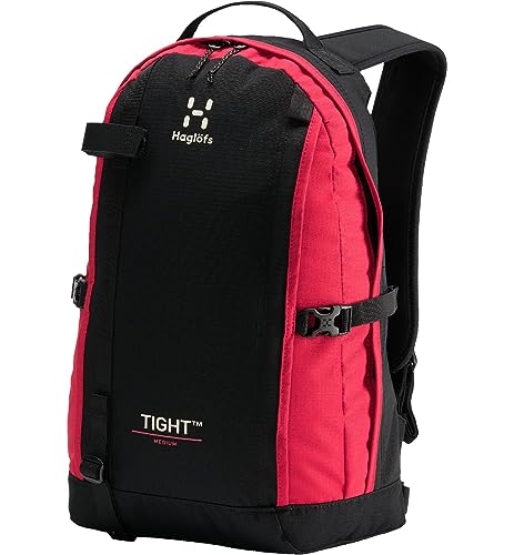 Haglöfs Unisex Tight Medium Rucksack, 4NT-True Black/Scarlet Red, Talla Única von Haglöfs