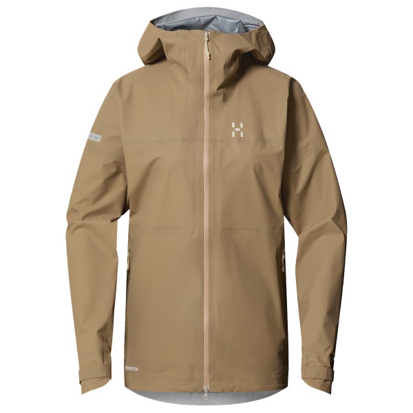 Haglöfs - Women's L.I.M Airak GTX Jacket - Regenjacke Gr M beige von Haglöfs