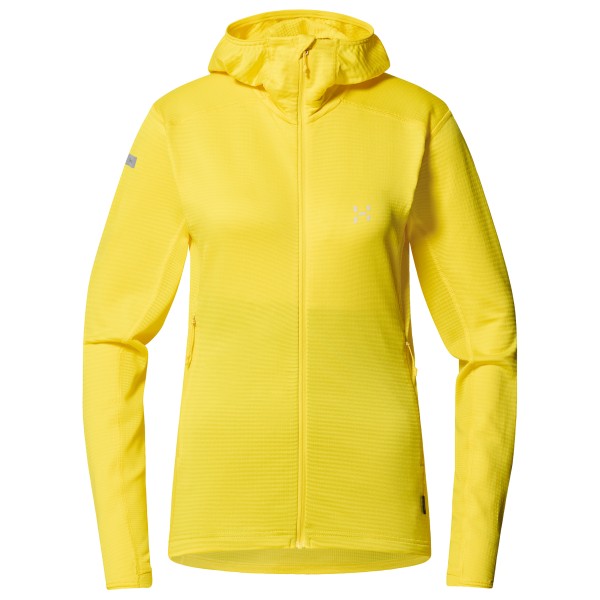 Haglöfs - Women's L.I.M Mid Multi II Hood - Fleecejacke Gr XS gelb von Haglöfs