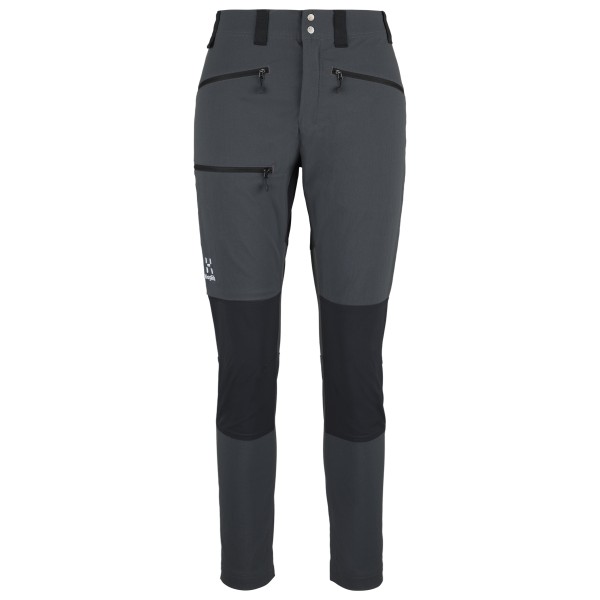 Haglöfs - Women's Mid Slim Pant - Trekkinghose Gr 36 - Short grau von Haglöfs
