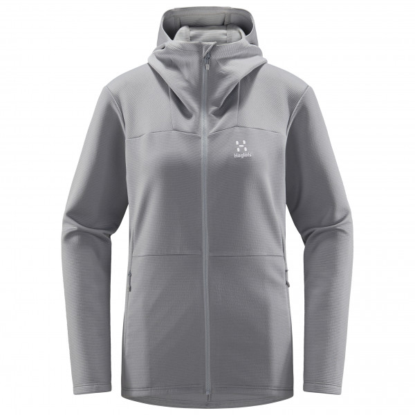 Haglöfs - Women's Willow Mid Hood - Fleecejacke Gr L grau Haglöfs - Women's Willow Mid Hood - Fleecejacke Gr L grau von Haglöfs