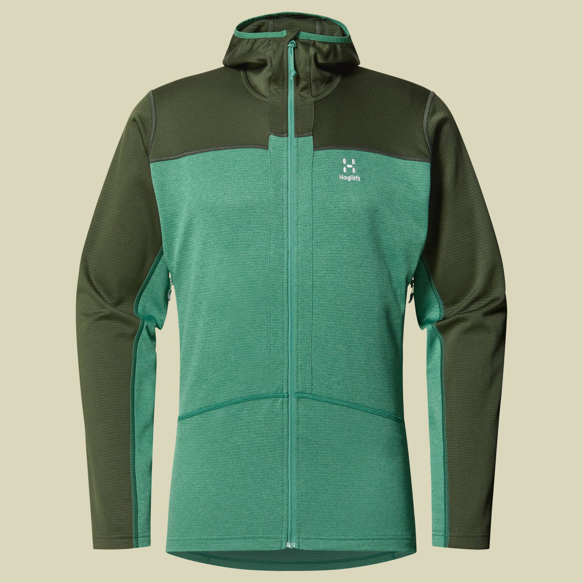 Roc Flash Mid Hood Men L grün- seaweed green/dk jelly green Roc Flash Mid Hood Men L grün- seaweed green/dk jelly green von Haglöfs