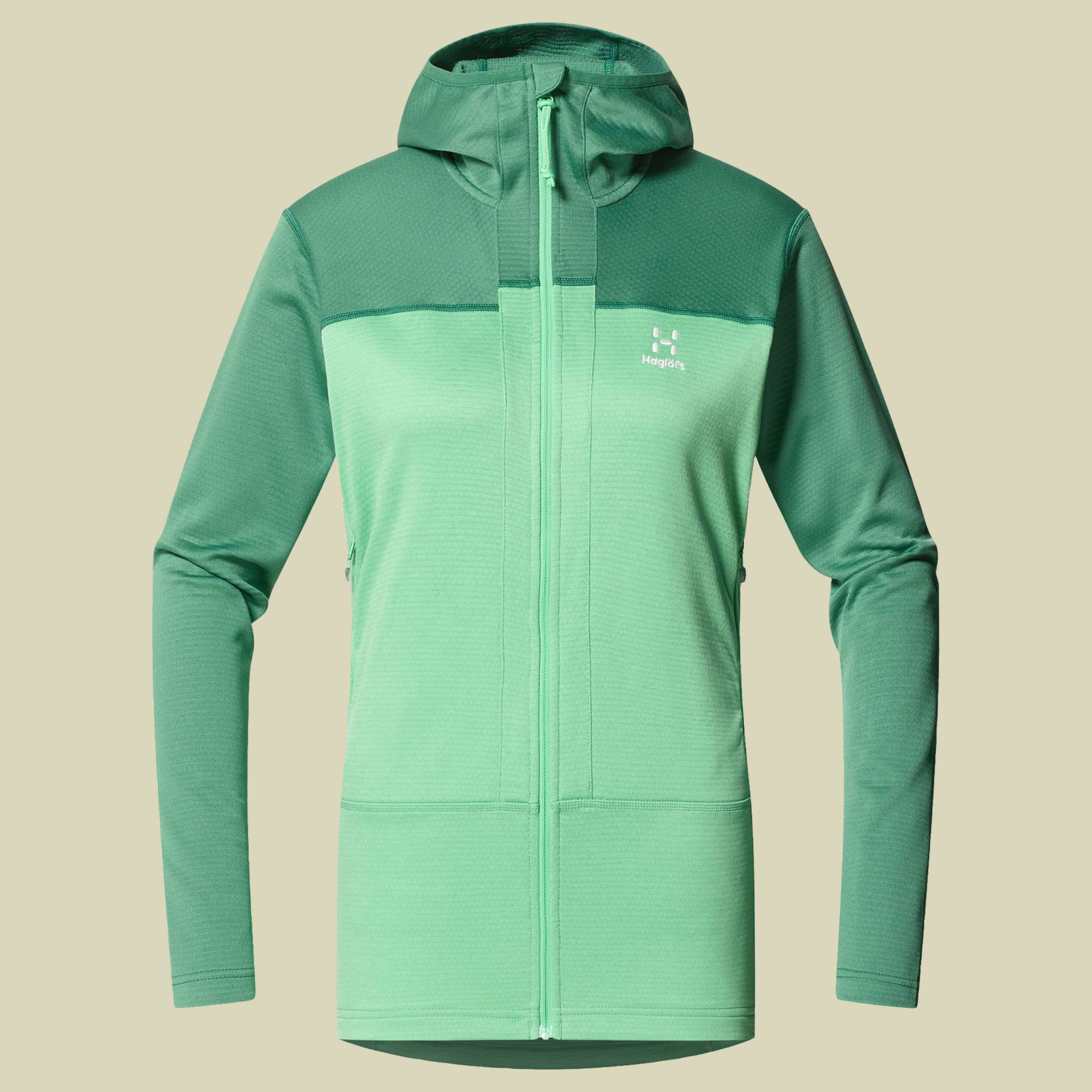 Roc Flash Mid Hood Women M grün - dk jelly green/ mint stone Roc Flash Mid Hood Women M grün - dk jelly green/ mint stone von Haglöfs