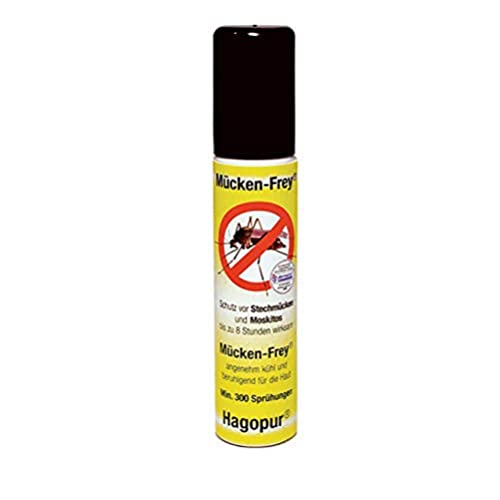 Hagopur Unisex – Erwachsene Mückenspray, neutral, 25ml von Hagopur