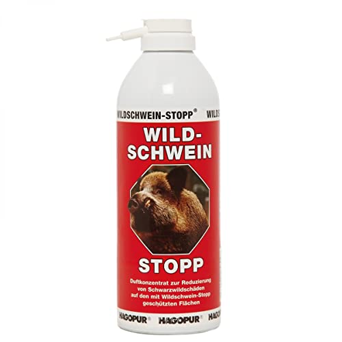 Hagopur Unisex – Erwachsene Wildschwein-Stopp Stopptier, rot, 400ml Hagopur Unisex – Erwachsene Wildschwein-Stopp Stopptier, rot, 400ml von Hagopur