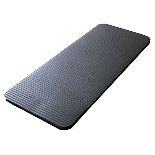 Hagsnec 15MM Dicke Yoga Komfort Schaum Knie Ellbogen Pad Matten für ÜBung Yoga Indoor Pads Fitness, Schwarz von Hagsnec