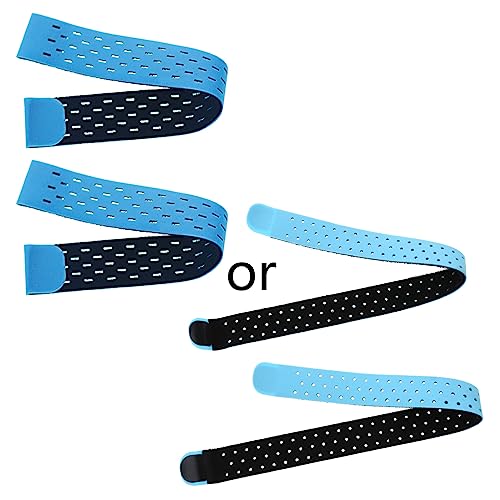 2 x Ersatz-Armband, verstellbar, Herzfrequenz-Armband für Sport, elastisches Sport-Handgelenkband von Haiki