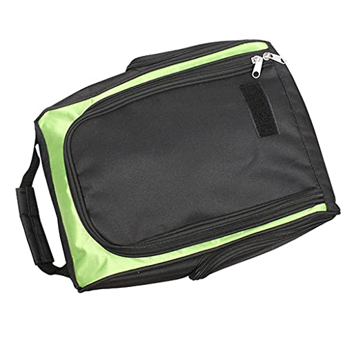 Golfschuhtasche mit Reißverschluss, mit Seitentaschen für Golfhandschuhe, Tees und andere Golf-Accesso-Reiseschuhe, Grün von Haipink