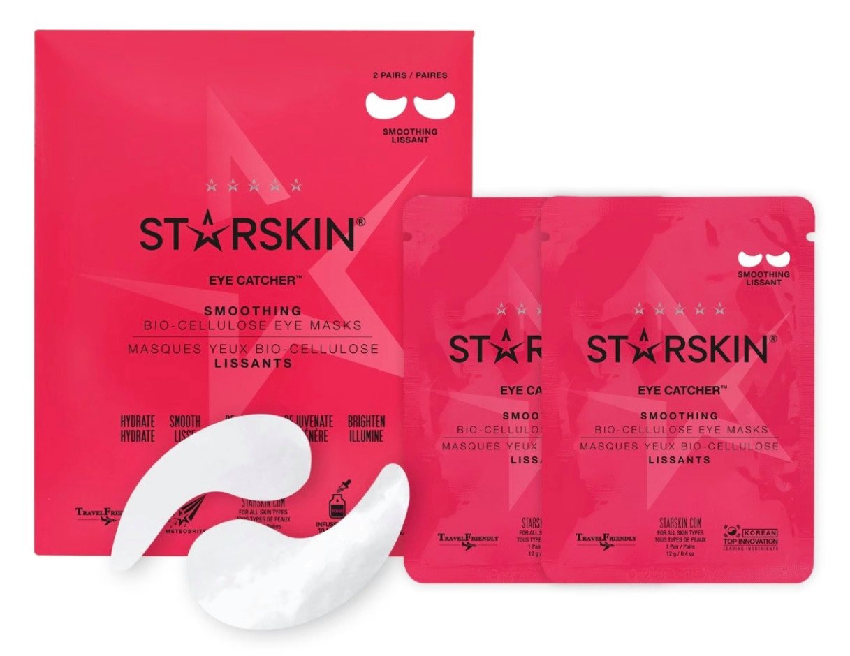 HairGecko Ski Starskin Eye Catcher Smoothing Bio-Cellulose Eye Masks 2 Paar HairGecko Ski Starskin Eye Catcher Smoothing Bio-Cellulose Eye Masks 2 Paar von HairGecko