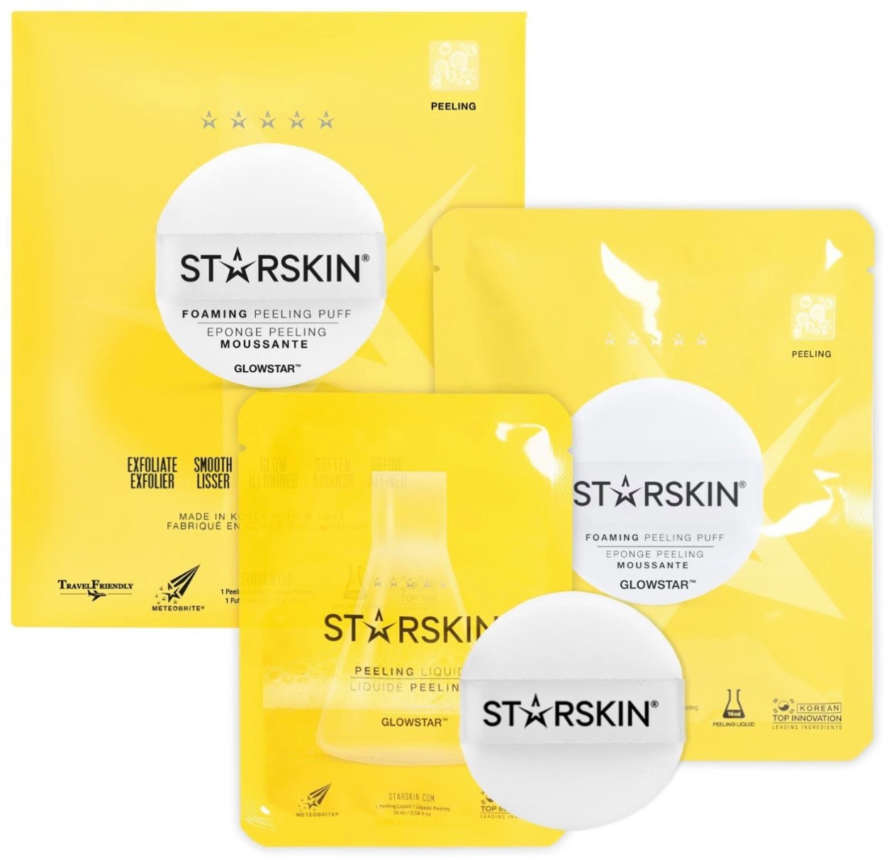 HairGecko Ski Starskin Glowstar Foaming Peeling Puff HairGecko Ski Starskin Glowstar Foaming Peeling Puff von HairGecko