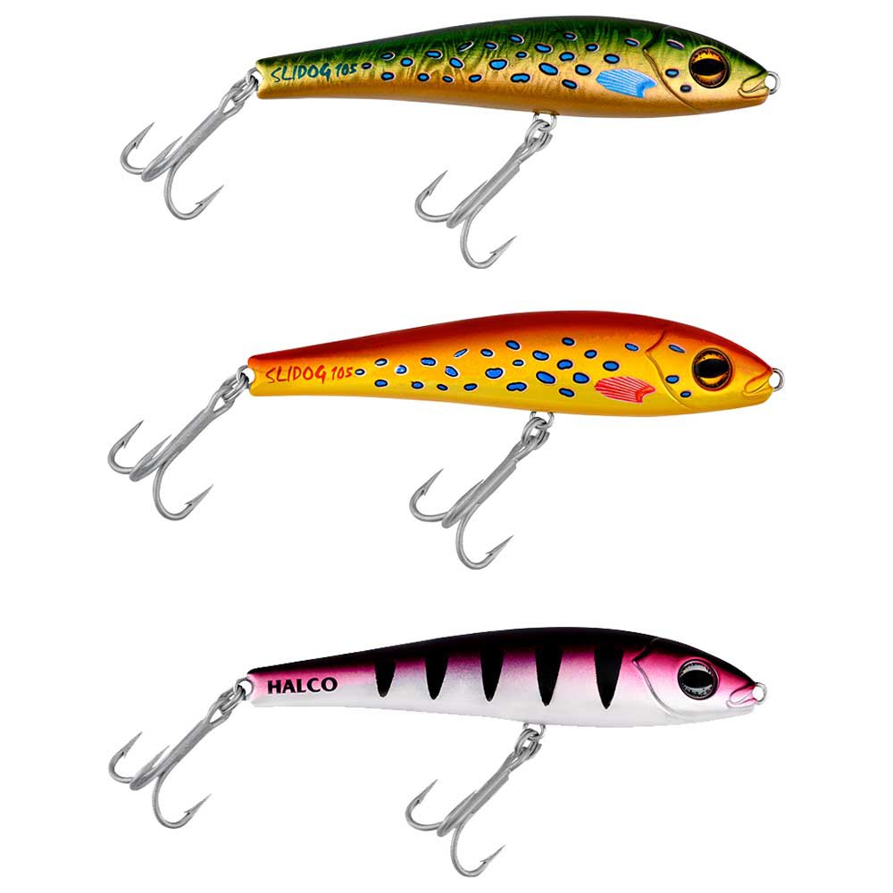 Halco Slidog Topwater Stickbait 28g 105 Mm Mehrfarbig Halco Slidog Topwater Stickbait 28g 105 Mm Mehrfarbig von Halco