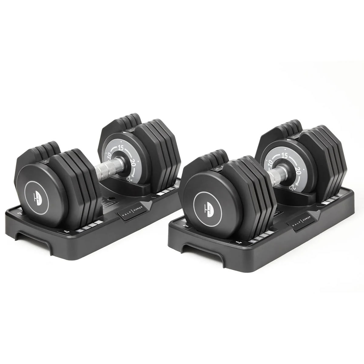 Half Human 2x 10kg verstellbare Hantel Set Half Human 2x 10kg verstellbare Hantel Set von Half Human