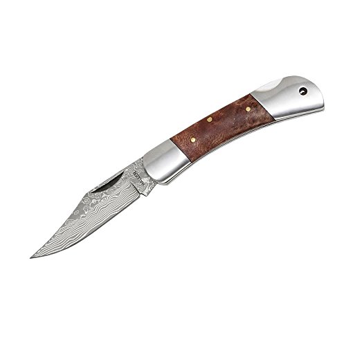 Haller Damast-Taschenmesser Wurzelholz 71 Lagen, 80621 Haller Damast-Taschenmesser Wurzelholz 71 Lagen, 80621 von Budoten