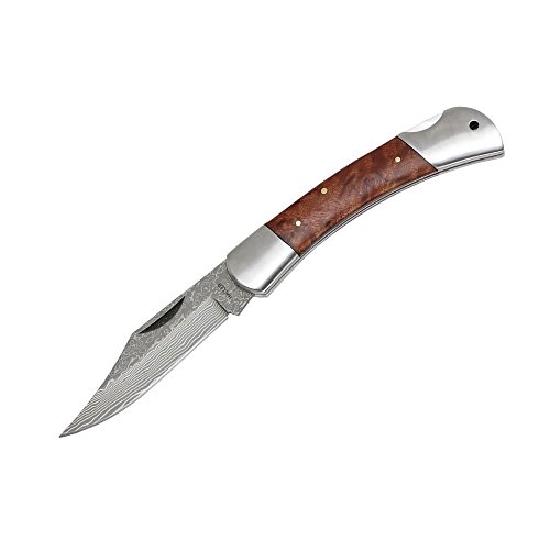 Haller Damast Taschenmesser, 71 Lagen, Geschenkkarton Haller Damast Taschenmesser, 71 Lagen, Geschenkkarton von Budoten