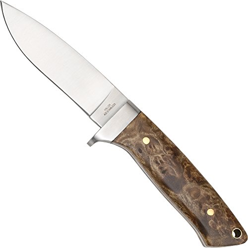 Haller Unisex – Erwachsene Jagdmesser Wurzelholz, braun, one Size Haller Unisex – Erwachsene Jagdmesser Wurzelholz, braun, one Size von Budoten