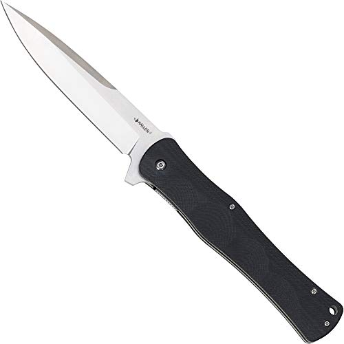 Haller Unisex – Erwachsene XXL Taschenmesser G10 Messer, schwarz, one Size Haller Unisex – Erwachsene XXL Taschenmesser G10 Messer, schwarz, one Size von Budoten