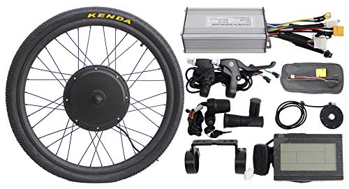 HalloMotor 36V 48V 750W 20" 24" 26" 28" 29er 700C Vorderrad oder Hinterrad ebike Electric Bicycle Umbausatz (36V 48V 750W Vorderrad Kits, 20 Zoll) von HalloMotor