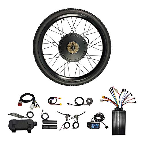 Leistungsstarke eBike 36V 1200W 48V 1500W 26 Zoll, 27,5Zoll, 29er Hinterrad-Umbausatz mit UKC3 Farbige Anzeige und 45A-Controller (29er Hinterrad Umbausatz Kits) von HalloMotor