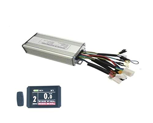 HalloMotor 35A 36V 48V 1000W 1200W Brushless Ebike Controller DC Sine Wave Silver 35A Regenerative Reverse Function + KT LCD8H Color Matrix Display Meter Control Panel HalloMotor 35A 36V 48V 1000W 1200W Brushless Ebike Controller DC Sine Wave Silver 35A Regenerative Reverse Function + KT LCD8H Color Matrix Display Meter Control Panel von HalloMotor