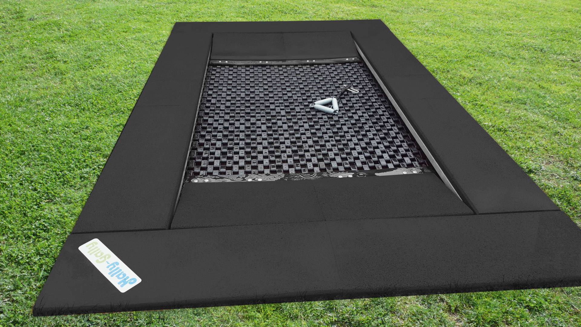 Hally-Gally Rollstuhl-Bodentrampolin "Vario", Schwarz Hally-Gally Rollstuhl-Bodentrampolin "Vario", Schwarz von Hally-Gally