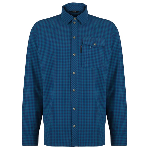 Halti - Kota L/S Check Shirt - Hemd Gr L blau von Halti
