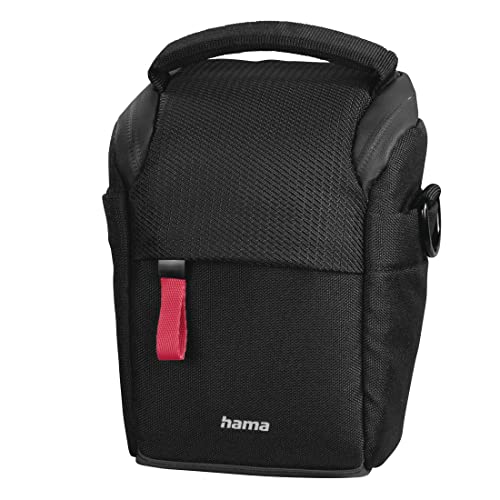Hama Kameratasche Matera 90 (kompakte Fototasche für Gürtelschlaufe, Kameratasche für Digitalkamera und Zubehör, Umhängetasche mit Schultergurt und Zubehörfächern, recyceltes PET) schwarz Hama Kameratasche Matera 90 (kompakte Fototasche für Gürtelschlaufe, Kameratasche für Digitalkamera und Zubehör, Umhängetasche mit Schultergurt und Zubehörfächern, recyceltes PET) schwarz von Hama