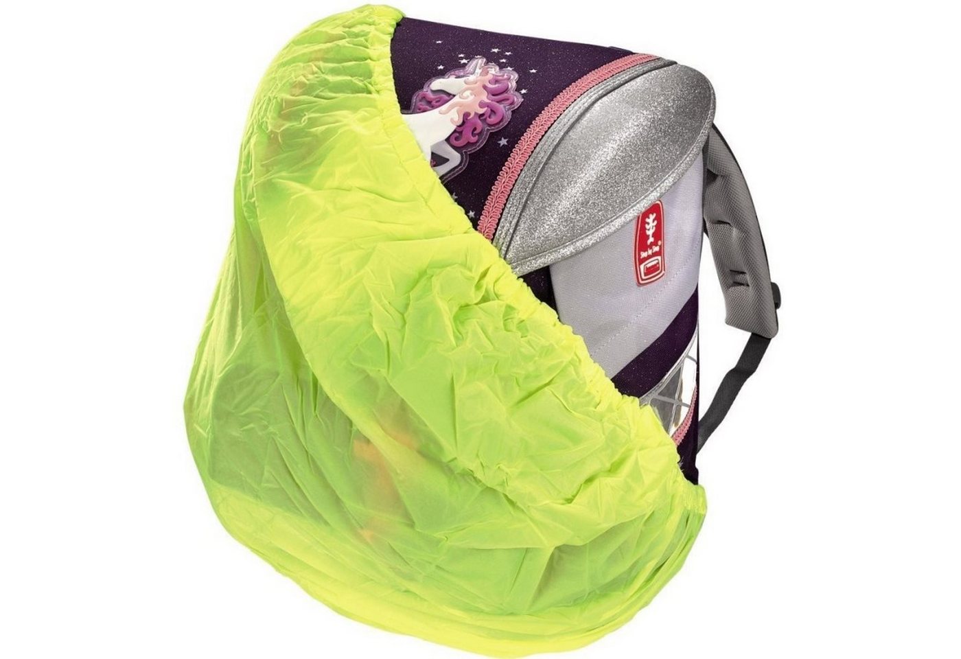 Hama Rucksack-Regenschutz Regenschutz-Hülle Regenhülle Trocken Sicher (1-St), für Schul-Ranzen Tasche Rucksack von Hama