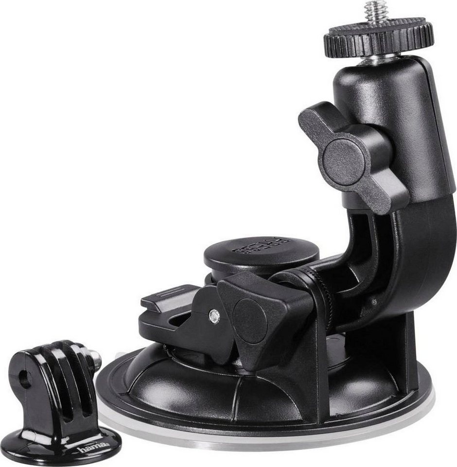 Hama Saugstativ für GoPros und Digitalkameras mit drehbarerm 3D Kugelkopf Tischstativ (Autostativ, einstellbare Gewindelänge) Hama Saugstativ für GoPros und Digitalkameras mit drehbarerm 3D Kugelkopf Tischstativ (Autostativ, einstellbare Gewindelänge) von Hama
