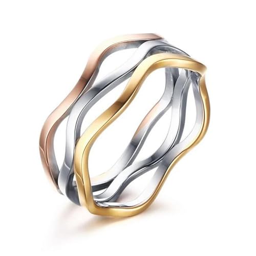 Hameadner Ring Ringe Damen Bijouterie Herren Weiblicher Ring Ring Für Frauen 6 von Hameadner