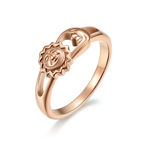 Ring Ringe Damen Bijouterie Herren Herren Damen Ringe 7 Roségold von Hameadner