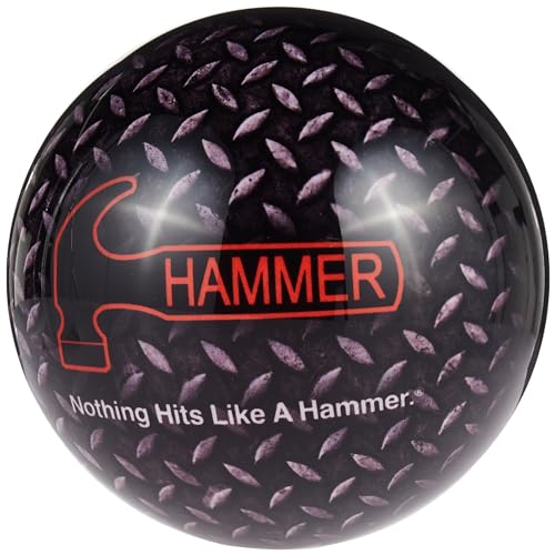 HAMMER Bowlingkugel Diamant, 4,5 kg, Grau/Schwarz von Hammer
