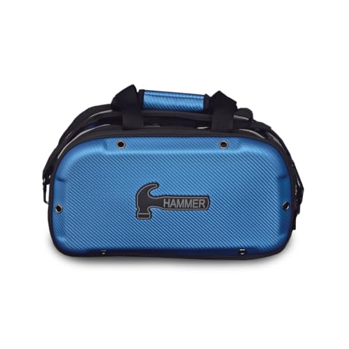 Hammer Carbon Shield Bowlingtasche, Doppeltasche, Blau Hammer Carbon Shield Bowlingtasche, Doppeltasche, Blau von Hammer
