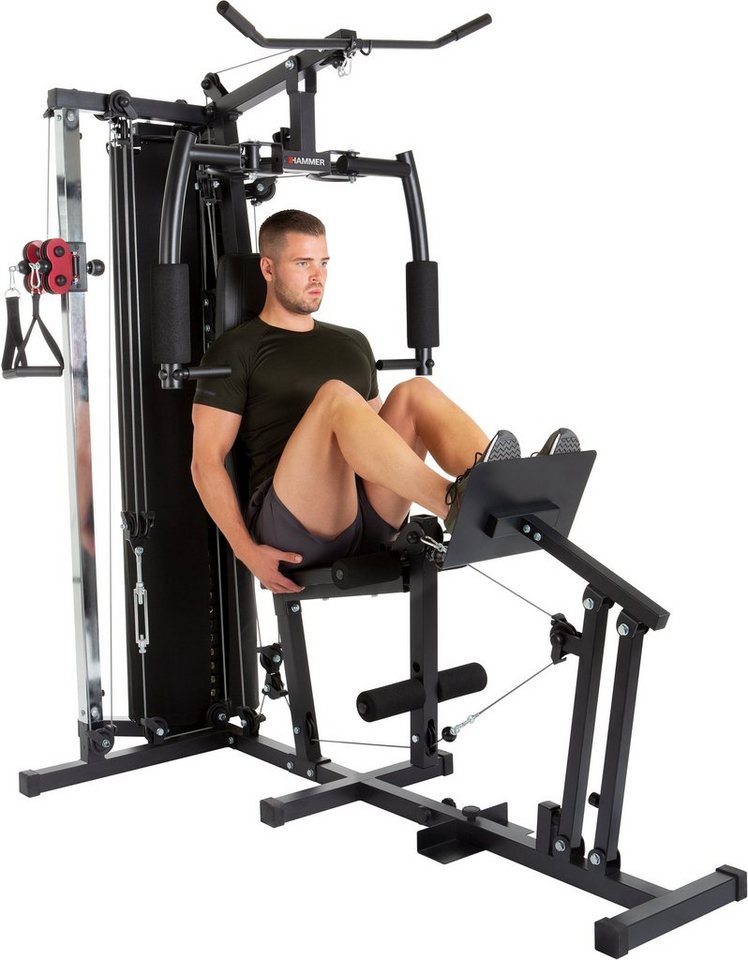 Hammer Kraftstation TX4, 12 Gewichtsblöcke, multifunktionale Fitnessstation, max. Trainingsgewicht 80 kg Hammer Kraftstation TX4, 12 Gewichtsblöcke, multifunktionale Fitnessstation, max. Trainingsgewicht 80 kg von Hammer