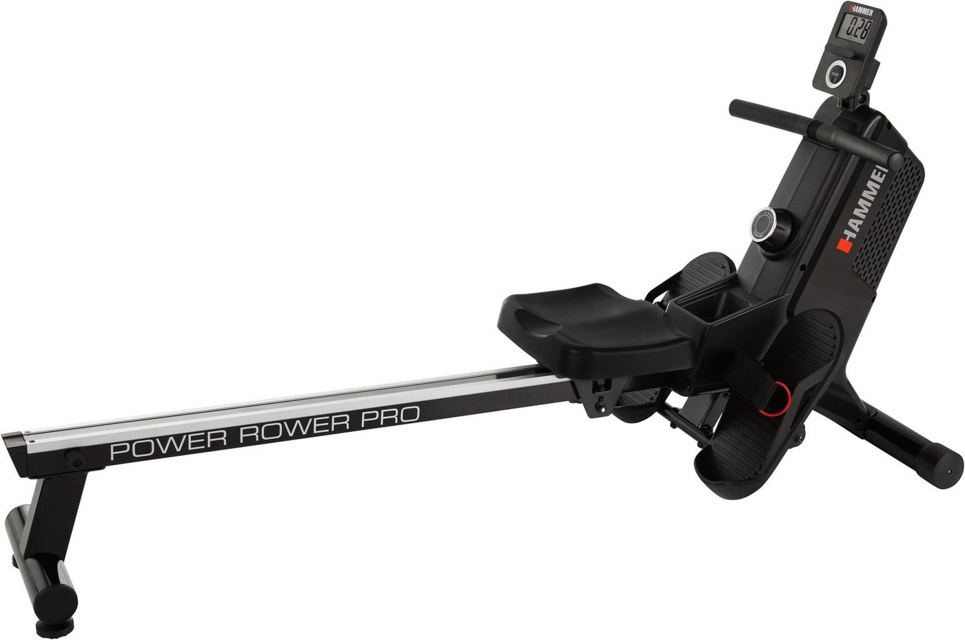 Hammer Rudergerät POWER ROWER PRO II (mit 8-facher manueller Widerstandsverstellung), Rudermaschine, 8 Widerstandsstufen, Magnetbremse Hammer Rudergerät POWER ROWER PRO II (mit 8-facher manueller Widerstandsverstellung), Rudermaschine, 8 Widerstandsstufen, Magnetbremse von Hammer