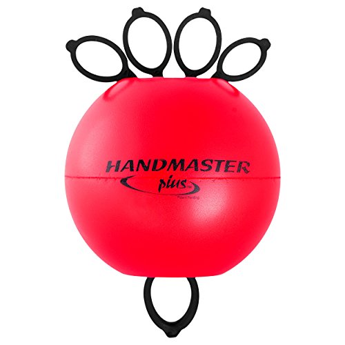 Sport-Tec Handmaster Plus Handtrainer Fingertrainer Unterarmtrainer, mittel, ROT von Sport-Tec