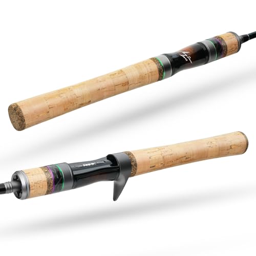 Handing Magic L Spinnrute Bass Angelrute 24T+30T Faser Carbon Spinnrute & Casting Rod 2pcs Angelrute mit Fuji O+A Guides Crappie Rute für Süßwasser & Salzwasser Angelruten Handing Magic L Spinnrute Bass Angelrute 24T+30T Faser Carbon Spinnrute & Casting Rod 2pcs Angelrute mit Fuji O+A Guides Crappie Rute für Süßwasser & Salzwasser Angelruten von Handing