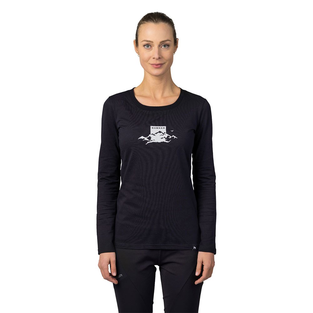 Hannah Etarah Long Sleeve T-shirt Schwarz 40 Frau Hannah Etarah Long Sleeve T-shirt Schwarz 40 Frau von Hannah