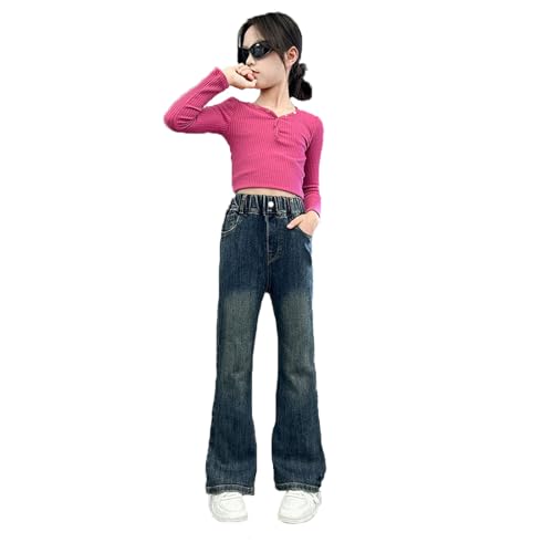 Baggy Jeans mädchen grau, Baggy Jeans Mädchen Y2K Weites Bein Cargohose Schlaghose Jeanshose Mit Stickereien Mit Taschen Schlupfjeans 3-15 Jahre Baggy Jeans mädchen grau, Baggy Jeans Mädchen Y2K Weites Bein Cargohose Schlaghose Jeanshose Mit Stickereien Mit Taschen Schlupfjeans 3-15 Jahre von Hanraz