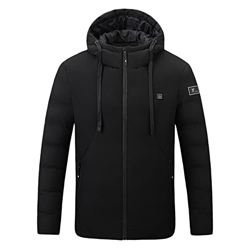 Beheizbare Jacke Herren, Beheizte Weste Jacke Mit Heizung Herren Heizjacke Damen Beheizbare Pullover Herren Hoodie Beheizbar Heated Jacket Beheizte Weste Damen Beheizbare Weste Damen von Hanraz