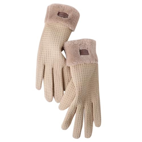 Fahrradhandschuhe Herren, Laufhandschuhe Herren Warme Winddichte Thermo Fahrradhandschuhe Laufhandschuhe Fahrradhandschuhe Winter Gloves Sporthandschuhe Winterhandschuhe Winter Weiche 1A von Hanraz